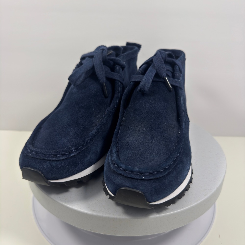 Tory Sport Women Chukka Boots Suede Lace Up Casual Navy Comfort Size 7.5 - Picture 5 of 14